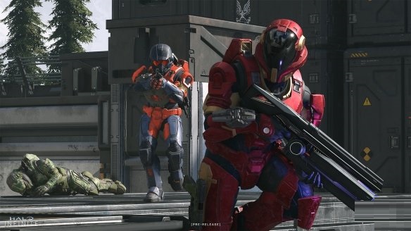 《光环：无限》游戏新图 多人模式将加入AI机器人