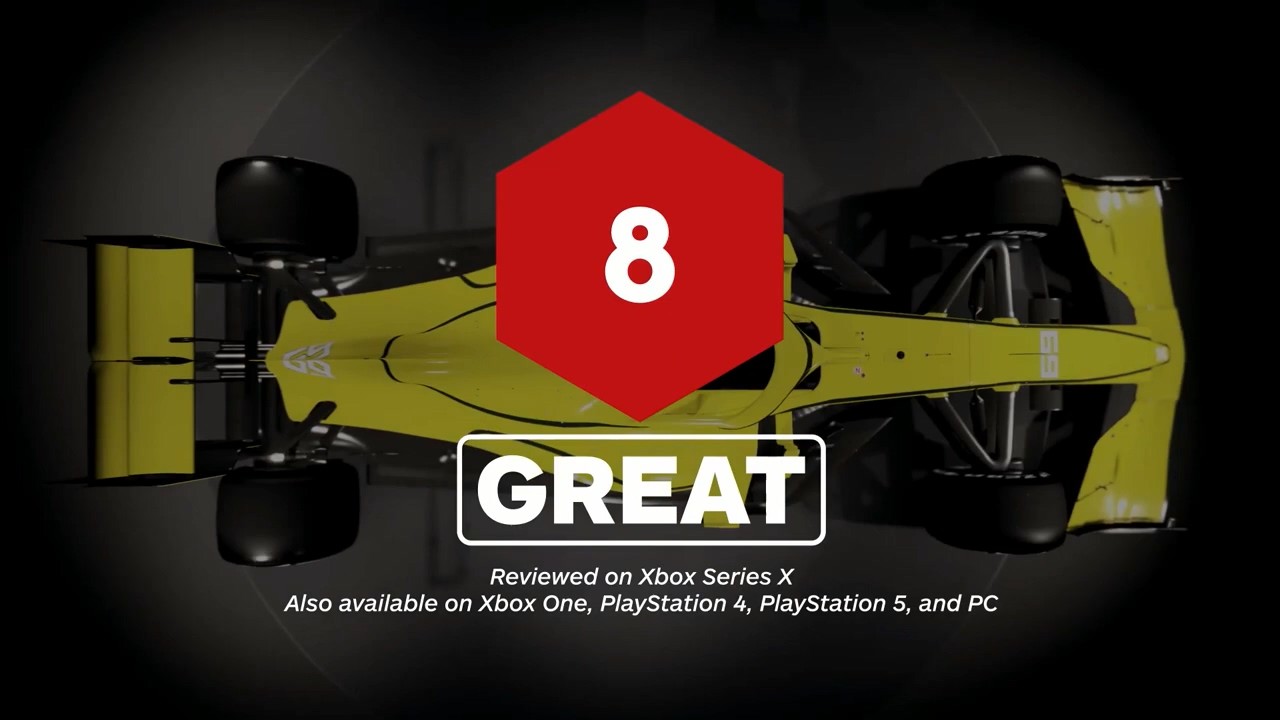 IGN 8分：《F1 2021》系列最美、自定义最丰富
