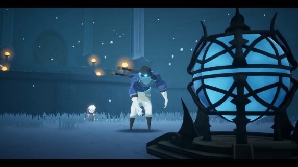 3D平台动作冒险游戏《蓝火》7月23日登陆PS4 售价19.99美元