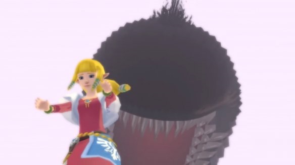 任天堂动作RPG游戏《塞尔达传说：御天之剑HD》正式发售 售价429港币