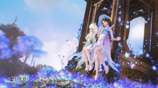 《古剑奇谭网络版》全新蝴蝶主题“玉蝶行”系列外装赏