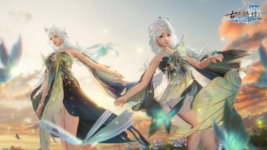 《古剑奇谭网络版》全新蝴蝶主题“玉蝶行”系列外装赏