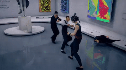 中国武术动作游戏《师父》女主新动图演示