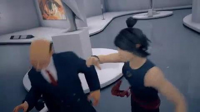 中国武术动作游戏《师父》女主新动图演示