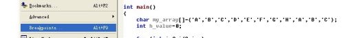 vc++6.0如何设置断点?vc++6.0设置断点的方法技巧