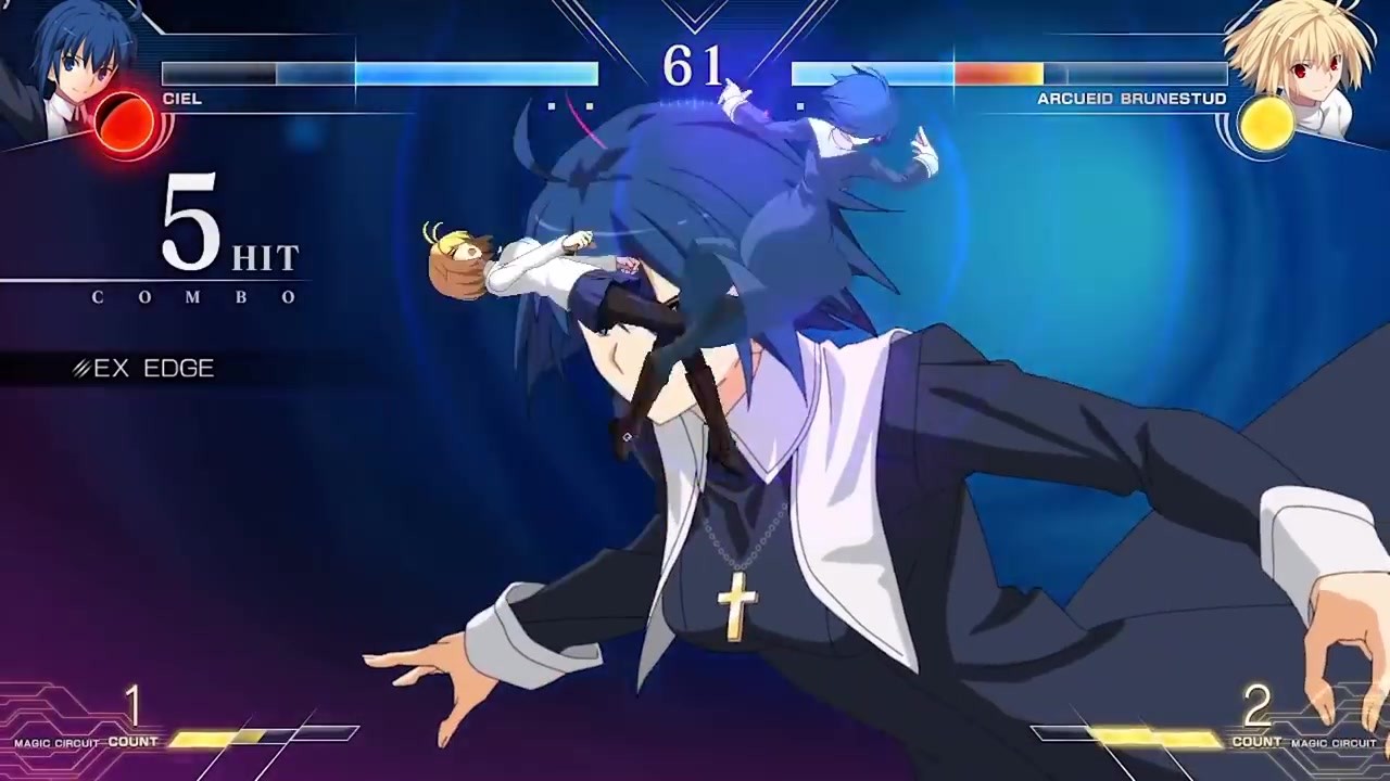 格斗游戏《Melty Blood: Type Lumina》角色希耶尔预告