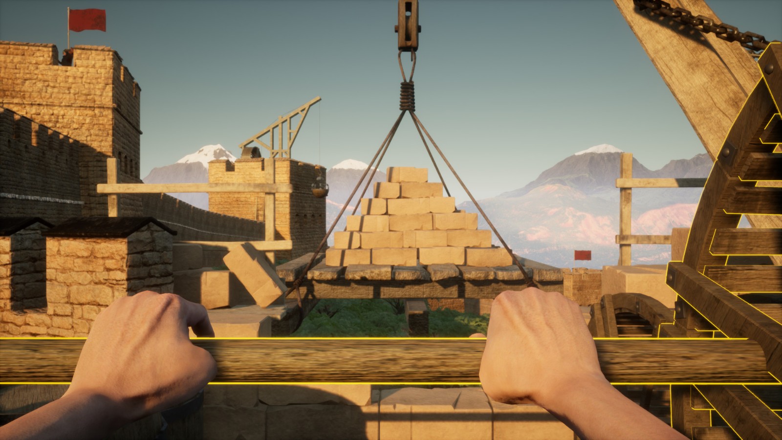 第一人称建造游戏《中国边疆》上架Steam 探索修建长城时的华人生活