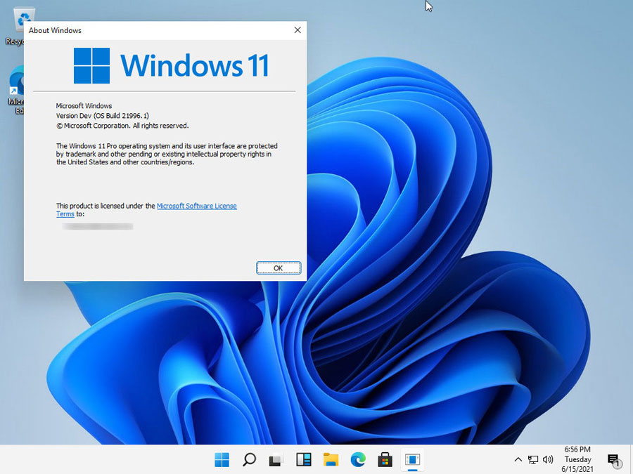 Windows 11 Build 21996.1 Dev 版 ISO 镜像截图一览