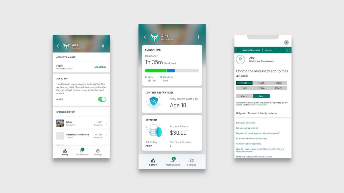 Xbox 家庭设置 App 发布更新 可监控孩子游戏消费