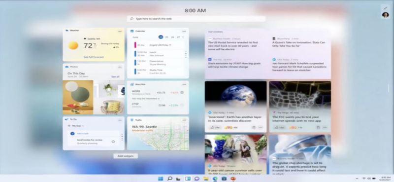 微软 Windows11界面全新升级:删除动态磁贴