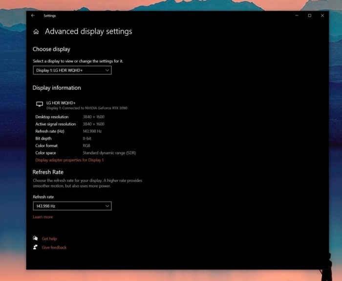 Windows 11 使用动态刷新率 需要满足哪些硬件功能