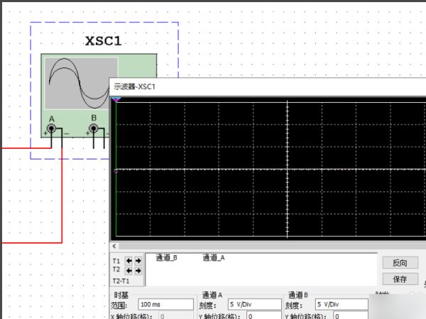 multisim10.0如何分析示波器波形?multisim示波器显示波形怎么看幅值