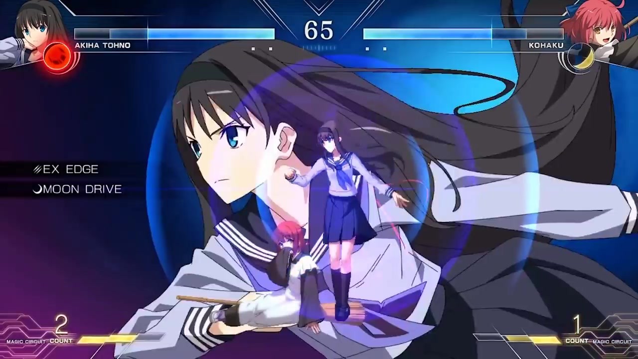 格斗游戏《Melty Blood: Type Lumina》角色远野秋叶预告介绍