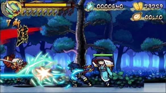 和风动作游戏《退魔忍法帖~妖怪地狱变》上架Steam 8月发售