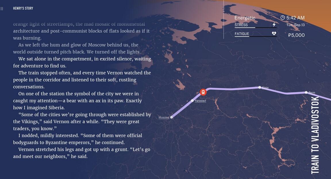 GOG喜加一：冒险解谜游戏《Wanderlust: Transsiberian》免费领取