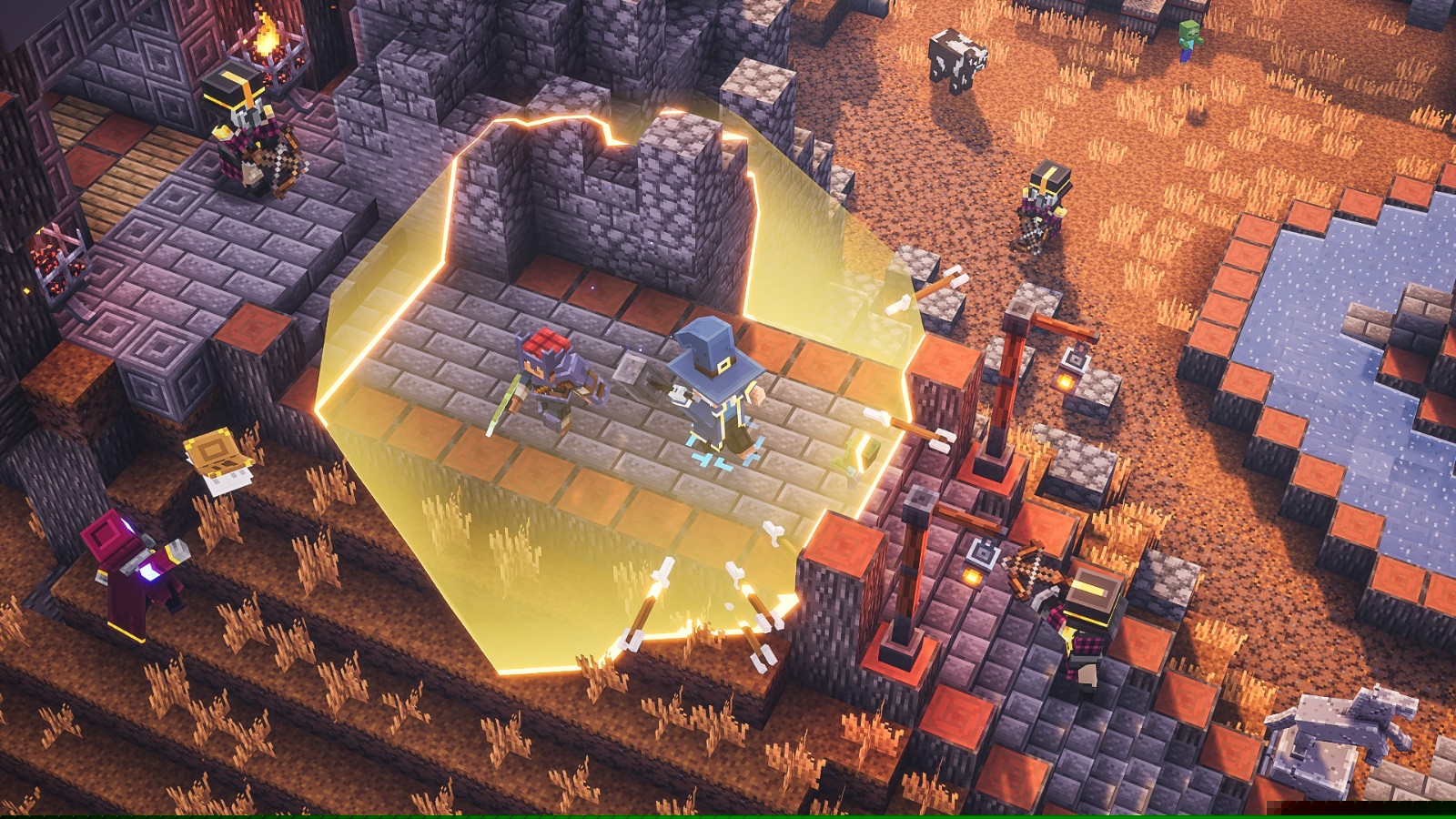 动作冒险游戏《我的世界：地下城》上架Steam 9月推出 支持简中