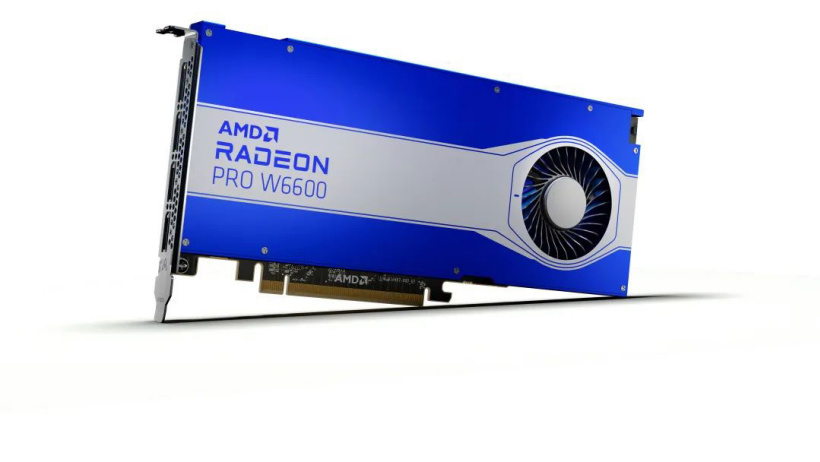 AMD Radeon PRO W6600 显卡上市 售价5899元，支持 8K 显示