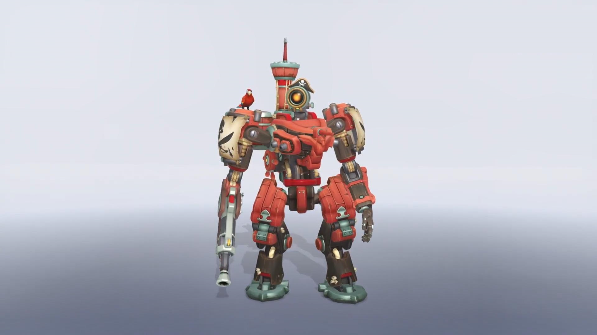 《守望先锋》全新八月“倒计时杯”锦标赛传奇皮肤“海盗战船”上线