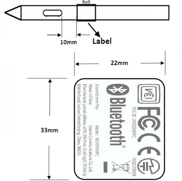 小米智能手写笔获得 FCC 认证 小米平板5或将搭载