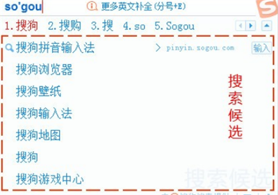 搜狗输入法候选词使用方法 搜狗输入法候选词怎么使用？