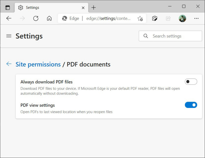 Edge 浏览器加入“从你离开的地方开始”功能 即PDF文件进度记忆功能