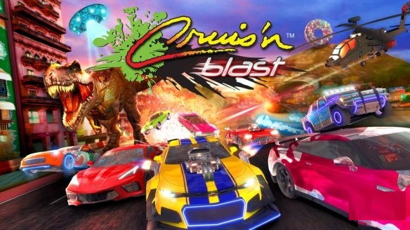 Switch《Cruis'n Blast》单人游戏保持在1080P 60FPS