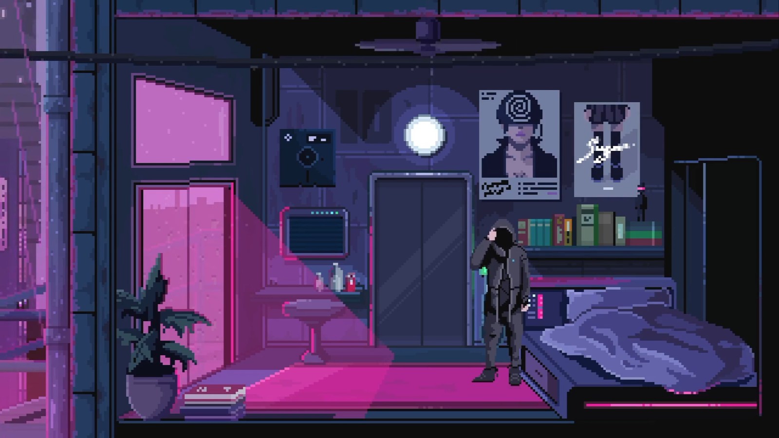 像素风冒险游戏《VirtuaVerse》10月28日发售
