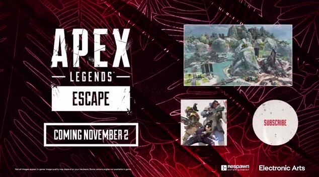 《Apex英雄》第十一赛季“逃脱隐世”11月3日上线