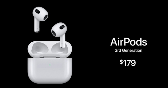 苹果正式发布新款AirPods 3、Macbook Pro等产品