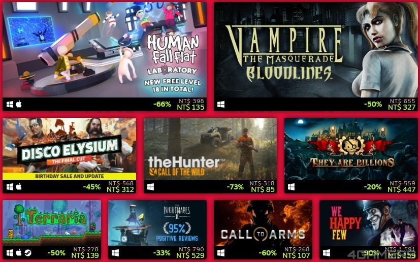 Steam2021万圣节特卖活动正式开启 多款恐怖游戏打折