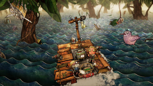 手绘风航海生存动作游戏《垃圾水手》上架Steam 12月16日发售支持简中