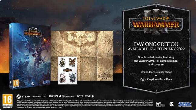 《全面战争：战锤3》明年2月17日发售 预购可得食人魔王国