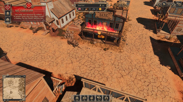 策略模拟建造游戏《狂野西部建造者》上架Steam 支持简体中文