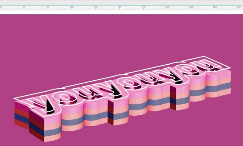 cdr怎么做立体字效果？cdr立体化工具使用教程分享