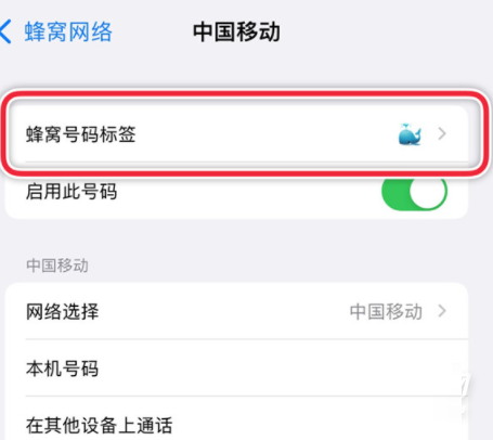 iPhone13promax如何设置主卡副卡?iPhone13promax主卡副卡设置步骤介绍
