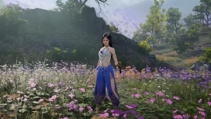 《永劫无间》花少北联名皮肤【迦南·花无痕】明日正式上线