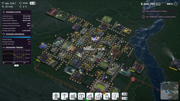 模拟经营游戏《Power to the People》上架Steam 2022年2月9日发售