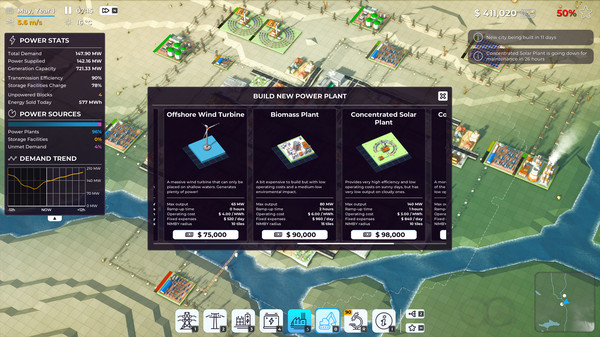 模拟经营游戏《Power to the People》上架Steam 2022年2月9日发售
