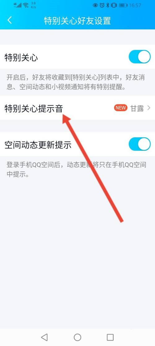 qq特别关心提示音怎么改?qq修改特别关心提示音教程
