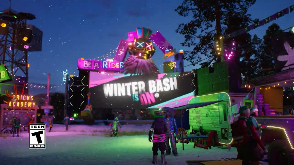 育碧体育竞技游戏《极限国度》开启冬季狂欢节活动