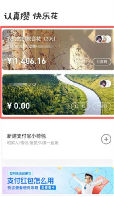 支付宝小荷包怎么更换背景?支付宝小荷包更换背景教程