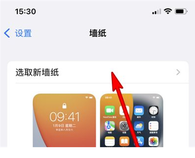 苹果13mini怎样更换壁纸主题?苹果13mini设置壁纸主题教程