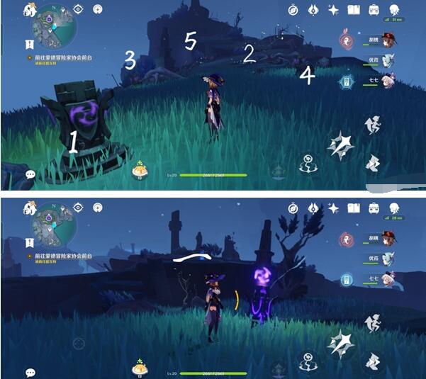 原神常夜灵庙雷元素方碑怎么连接？原神常夜灵庙雷元素方碑连接顺序介绍