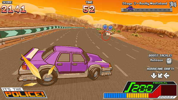 赛车格斗游戏《Buck Up And Drive!》登陆Steam 首周特惠价25.6元