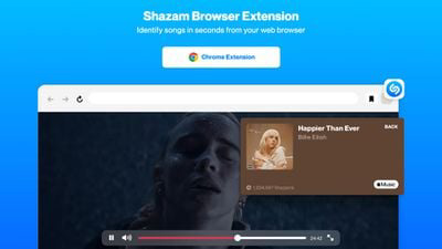 苹果在 Chrome 浏览器中加入 Shazam 扩展程序