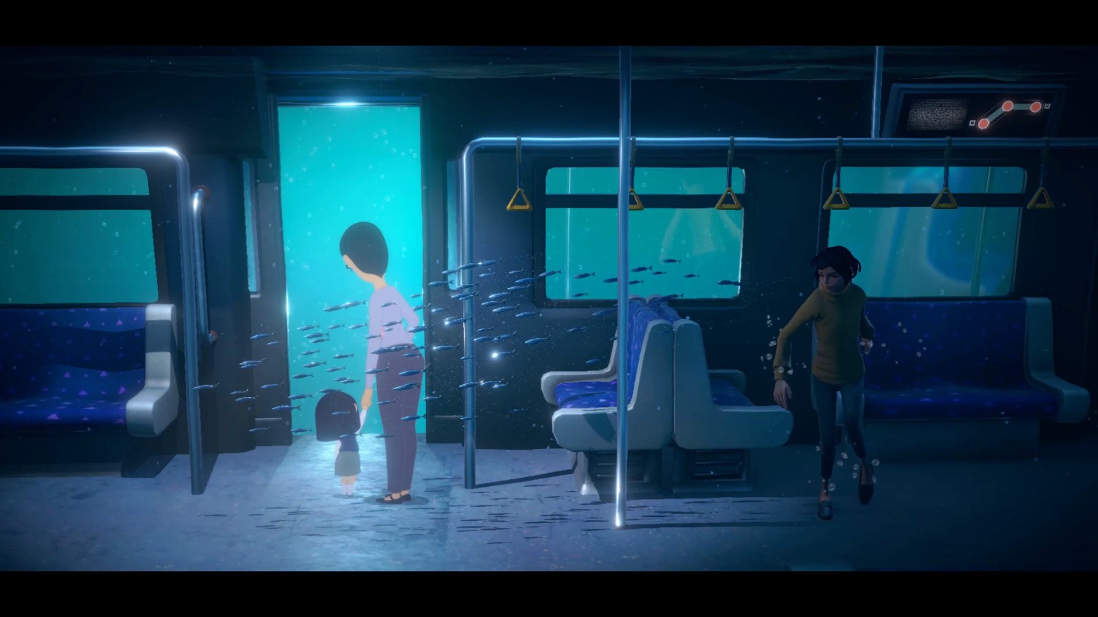 美术叙事互动游戏《A Memoir Blue》延期至3月24日发售