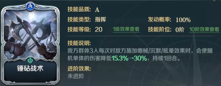 文明与征服指挥技能怎么样？文明与征服指挥技能效果介绍