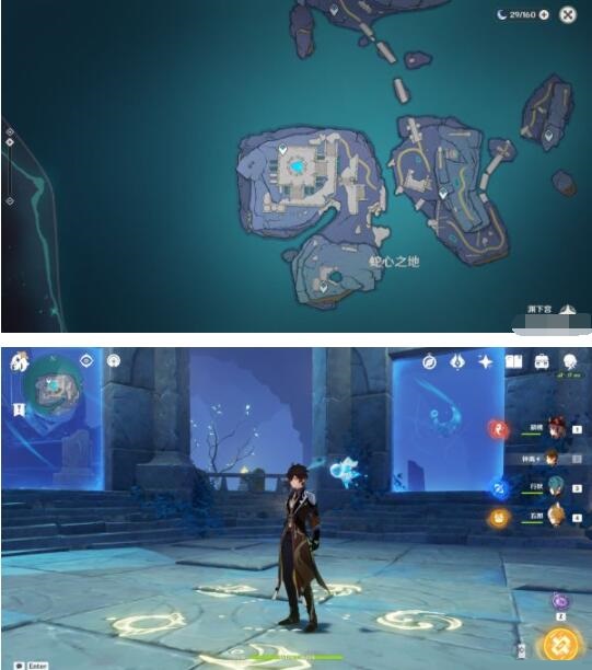 原神渊下宫蛇心之地机关点亮在哪里?原神渊下宫蛇心之地机关点亮位置介绍