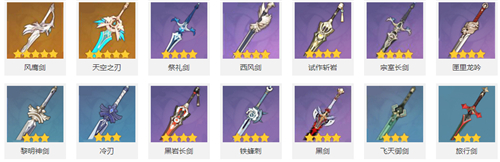 原神2022最强武器有哪些？原神2022最新最强武器排行