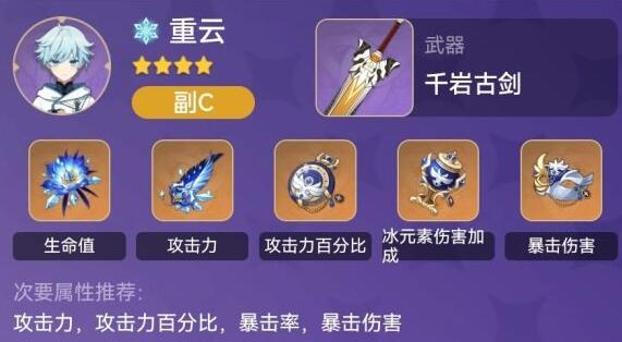 原神罗莎莉亚云堇永冻队怎么搭配？原神罗莎莉亚云堇永冻队搭配推荐